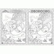 Disney Princess COLOURING Spot the Difference